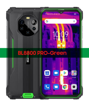 Blackview BL8800 Night Vision & BL8800 Pro 5G Rugged Phone Thermal Imaging Camera FLIR® Smartphone 6.58" 8GB+128GB Cell Phone