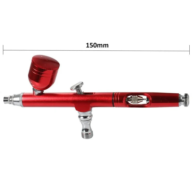 7cc 0.3mm Nozzle Art Paint Airbrush Artificial Decorating For Dual Action Gravity Feed Brushes Spray Gun With Wrench Straw