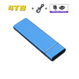 High-Speed Portable SSD 16TB Solid State Hard Disk 2TB High Capacity Storage Device External Hard Drive for Laptop/Desktop/Phone
