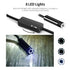 Industrial Endoscope Camera 8mm Lens HD 2.0MP WIFI Wireless Drain Pipe Engine Inspection Borescope Waterproof for Phones PC USB