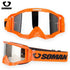 SOMAN Motocross Goggles UV Resistant Downhill Moto Glasses Dustproof Cross Glasses Bike Goggles Off Road Motorcycle Gafas Winter