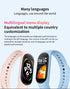 Lenovo's new color screen M7 smart bracelet heart rate blood pressure sleep monitoring monitoring smart bracelet