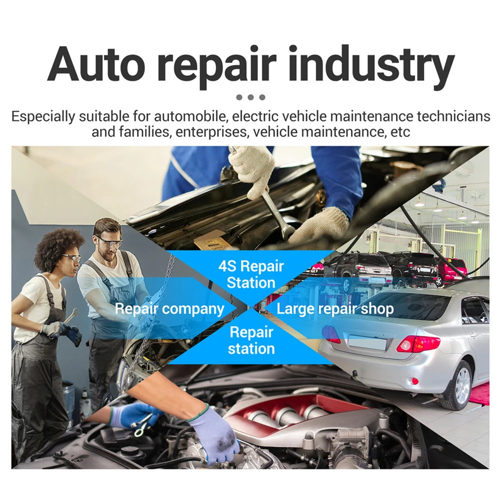 Car Battery Tester auto Inspection Repair Tool Cranking Charging System Battery Alternator For BMW Tesla VW Tools Accessories