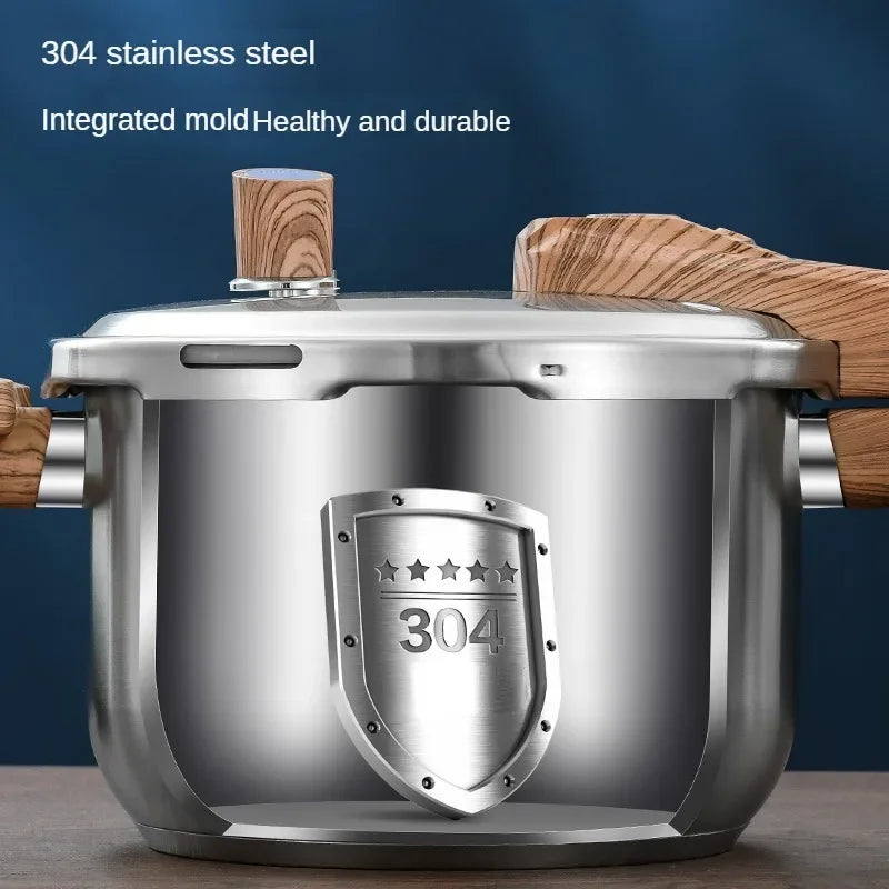 Pressure Cooker 304 Stainless Steel Explosion-proof Pressure Cookers New Induction Cooker Pressure Cooes Saucepan Cooking Pots