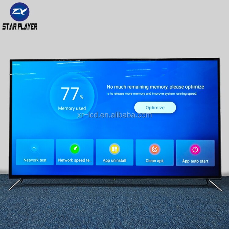 Led Tv Set 55 Inch 65 Inch 49 Inch 50 Inch 100 Inch 110 Inch 4K Ultra HD LED Smart TV Panel LCD Android Televisions