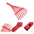 Cleaning Tool Gardening Supplies Hand Cultivator Farm Tools Rake Steel Without Handle Rakes Leaves Soil Loosening