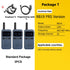 Walkie Talkie Mini Retevis USB Type C Phone RB619 PMR 446 Radio Walkie-Talkies 2 pcs Two-way Radio Portable radio PTT Hotel