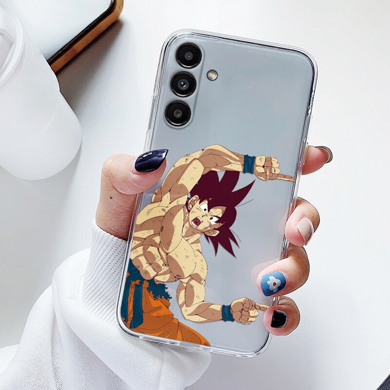 Case For Samsung Galaxy A14 5G Back Cover Dragon Anime Cool Shell Soft TPU Transparent Capa For Samsung A 14 GalaxyA14 Shell