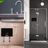 3000W Instant Electric Hot Water Heater Thermostatic Washing Heating with Remote Control LED Display for Home Kitchen Bathroom