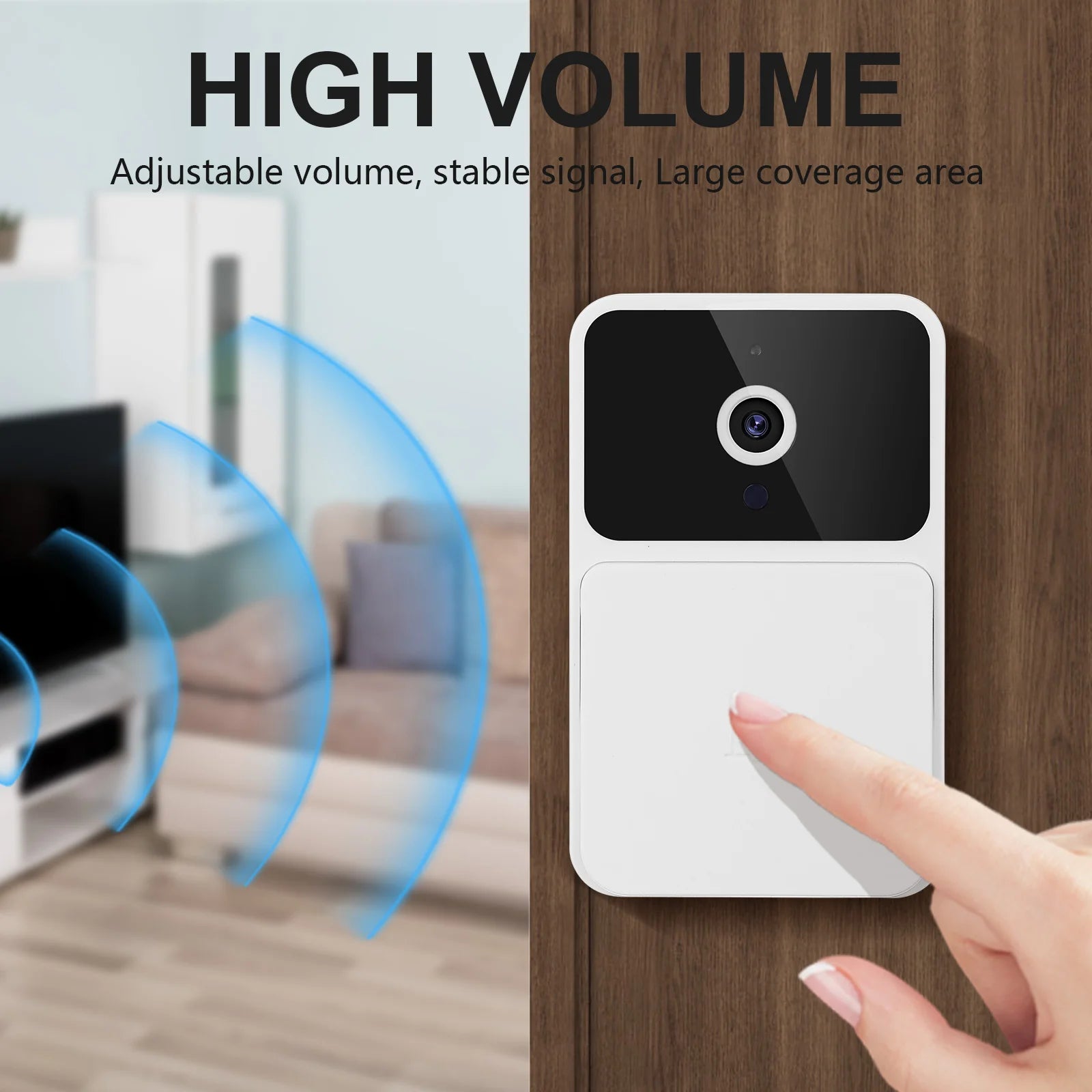 Camera Outdoor Wireless Video Doorbell Cameras for Home Security Apartment Mount Wifi