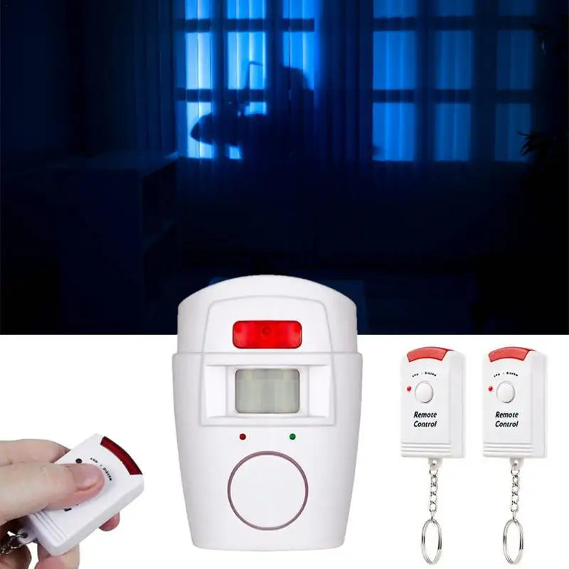 Motion Sensing Alarm Remote Control Infrared Wireless Door Window Home Alarm Wireless Motion Alarm Sensor Remote Control Alarm