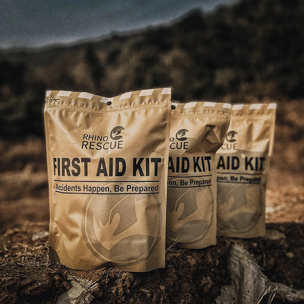 Rhino Rescue Emergency Trauma Kit Military Combat Tactical IFAK For First Aid Response Supplies