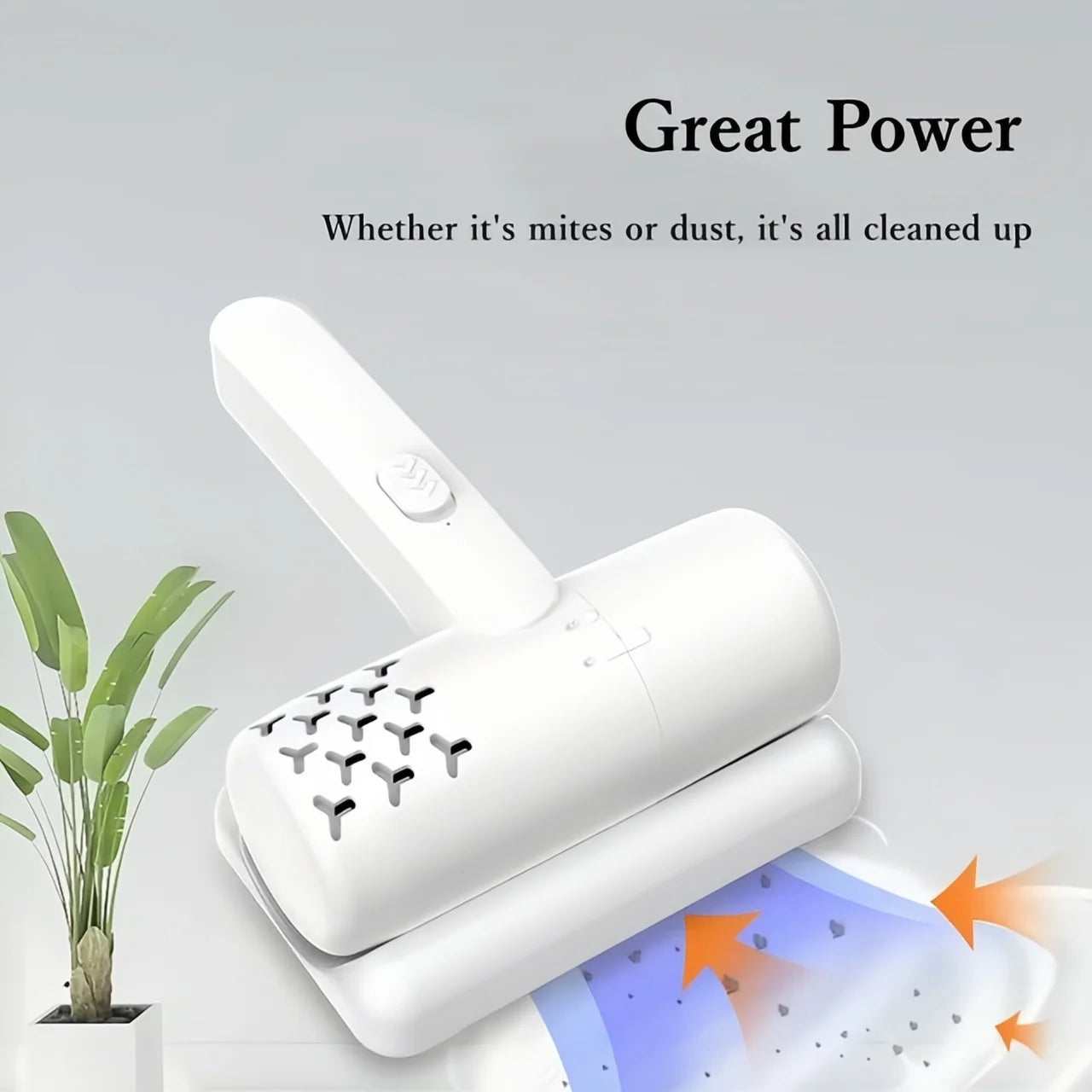 Portable Wireless Mite Remover with UV Sterilization and Disinfection Cleaner Remover Integrated Intelligent Handheld Vacuum
