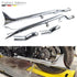Motorcycle Fit R18 Exhaust Pipe Fishtail Tail Tube Black Chrome Slip-on Muffler System Silencers For BMW R18 Classic 2018-2023