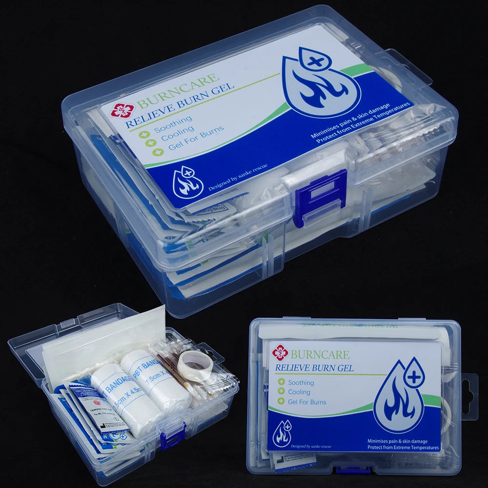 Medical Burn Dressing Non-woven Scald Pad Wound Care Anti-infection Antibiotic Ointment Gel First Aid Kit Hydrogel Burncare EDC