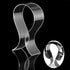 U Shaped Acrylic Headphone Stand Bracket Headset Earphone Holder Hanger Rack