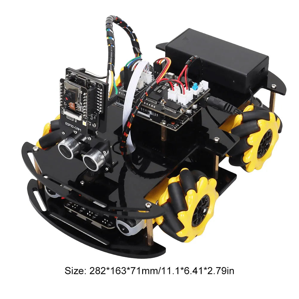 ESP32 Cam Robot Starter Kit For Arduino Programming with ESP32 Camera and Codes Educational Learning Kit Smart Automation Set