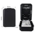 Black Key Lock Box with Waterproof Case Aluminum Alloy Wall Mount Safe Lockbox for Home Office Garage Security Protection