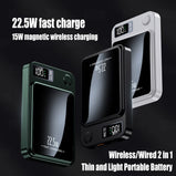Portable Power Bank 10000mAh Powerbank for Magsafe Wireless Charger PD20W Fast Charging Batterie Externe Power Banks For iPhone