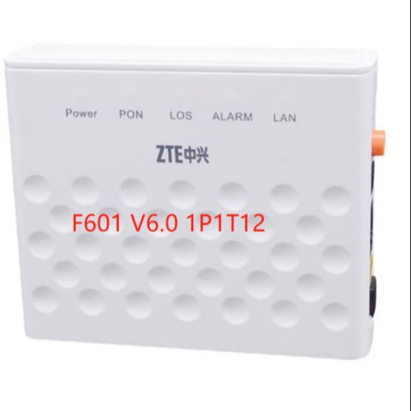 New ZTE F601 1GE port Version 6.0 GPON Terminal ONT Optical Terminal 1GE Port Novo Free shipping