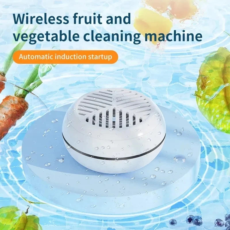 Xiaomi New Electric Vegetable Washing Machine Removing Agricultural Residues Fruit And Vegetable Cleaner For Home Kitchens