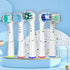 Replacement Toothbrush Heads with Protecting Covers for Oral B Electric Toothbrush to Keep Healthy Brushing and Hygienic Storage