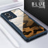 Rzants For OPPO A17 4G Case Hard Camouflage Cover TPU Frame Bumper Half Clear Phone Shel