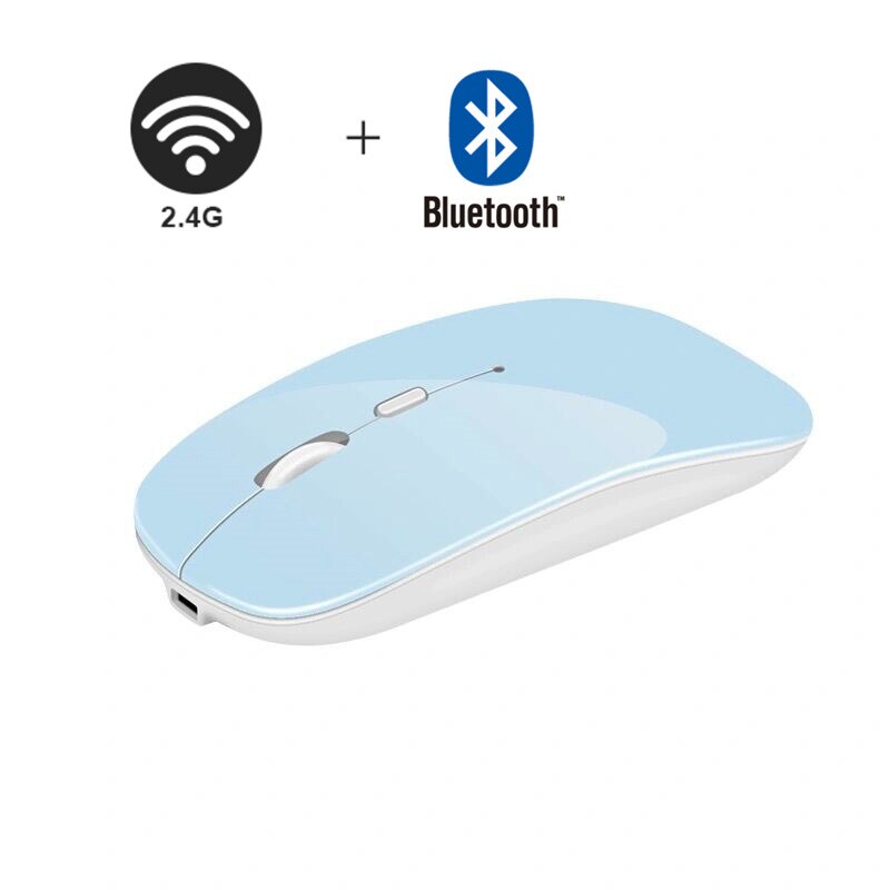 Bluetooth Mouse for APPle MacBook Air Pro Retina 11 12 13 15 16 mac book Laptop Wireless Mouse Rechargeable Mute Gaming Mouse