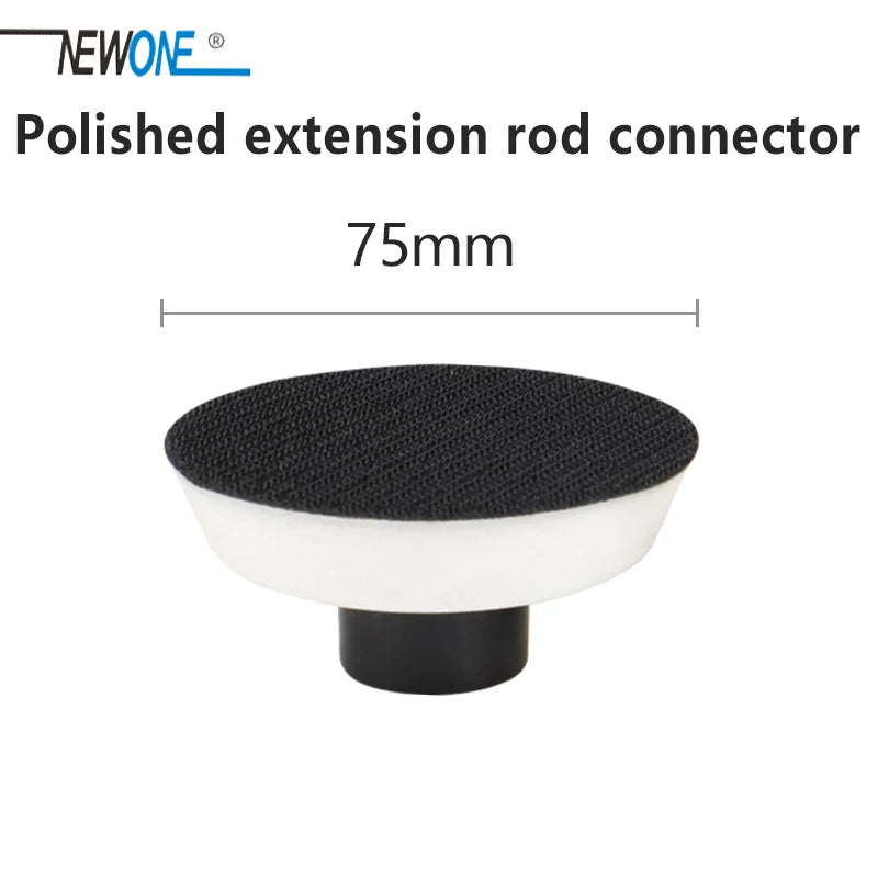 1 /2/3 Inch Backing Plater for M10/M14/ 5/8‘’ Rotary Polisher Self Adhesive Hook&Loop Back Plate for Polishing Pad Soft Edge