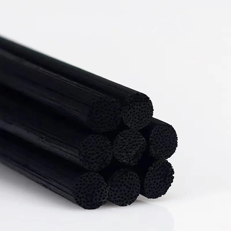 5-100pcs 100/200/300cm Black Fiber Rattan Sticks Reed Diffuser Refill Sticks Aromatherapy Diffuser Sticks Reed Sticks