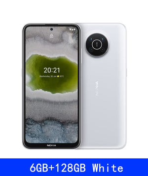 Nokia X10 5G Smartphone  6.67 inch FHD+ Display 6GB 128GB 4470mAh Battery Snapdragon 480 IP52 48MP Quad Camera  2 SIM Card