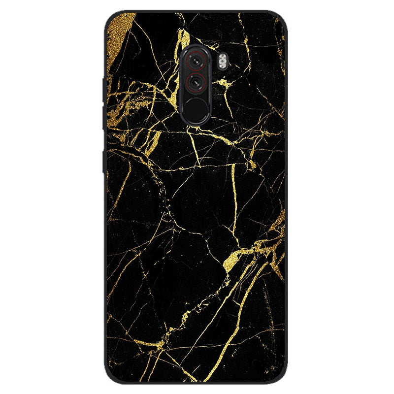 For xiaomi mi pocophone f1 Case Silicon Back Cover Phone Case for xiaomi poco F1 Cases Pocofone F1 6.18 inch Soft bumper coque