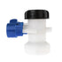 IBC Tote Tank Butterfly Valve Drain Adapter 2.44" Coarse Thread Dropship