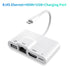 Lightning to HDMI Adapter for iPhone iPad to TV Dual USB OTG Adapter iPhone Microphone Adapter for Live-Streaming with Charging