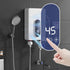 New 110v-220v 5500W Electric Water Heater for Shower Bathroom Faucet Instant Water Heater Digital Display 3 Seconds Instant Heat