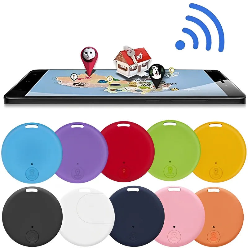 Mini GPS Tracker Anti-Lost Device Car Pets Key Kid Bag Wallet Tracker Bluetooth 5.0 Wireless Tracking Smart Finder Alarm Locator