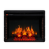 220V American Electric Fireplace Built-in European-style Decorative Electronic Simulation Flame Home Heater камин электрический