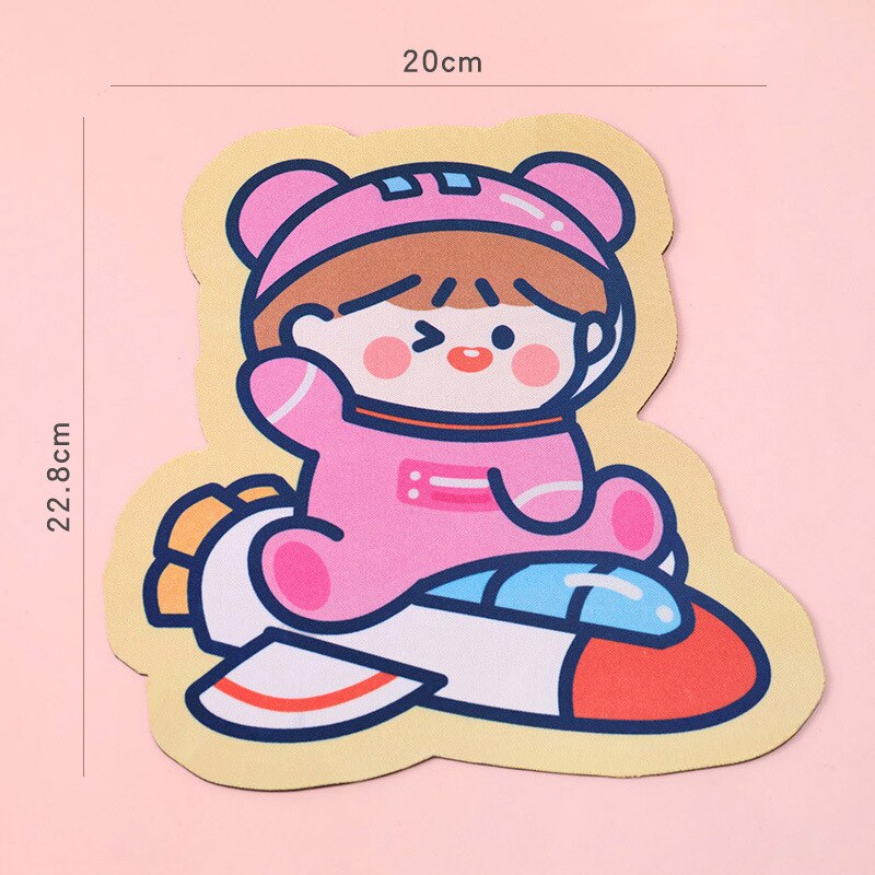 Ins Cartoon Tablet Cute Mouse Pad Christmas Keyboard Pad PC Desk Mat Student Office Supplies Student Coaster Creative Table Mat