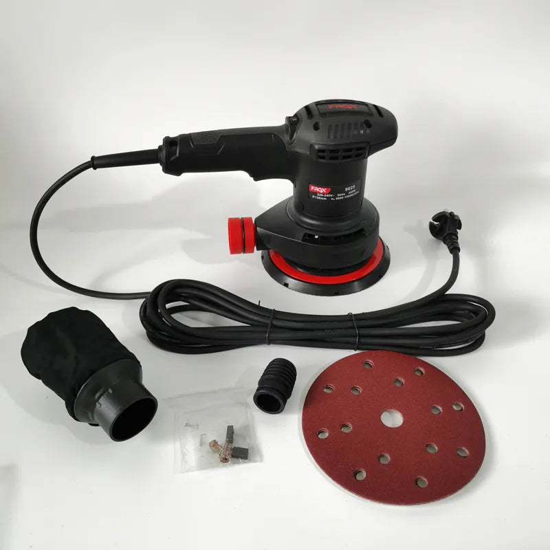 Car Paint Grinding Round Sandpaper Machine 6 "Electric Dry Grinding Disc Sander Coarse Grinding Putty Putty