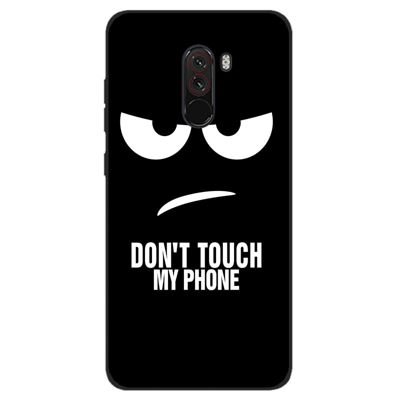 For xiaomi mi pocophone f1 Case Silicon Back Cover Phone Case for xiaomi poco F1 Cases Pocofone F1 6.18 inch Soft bumper coque