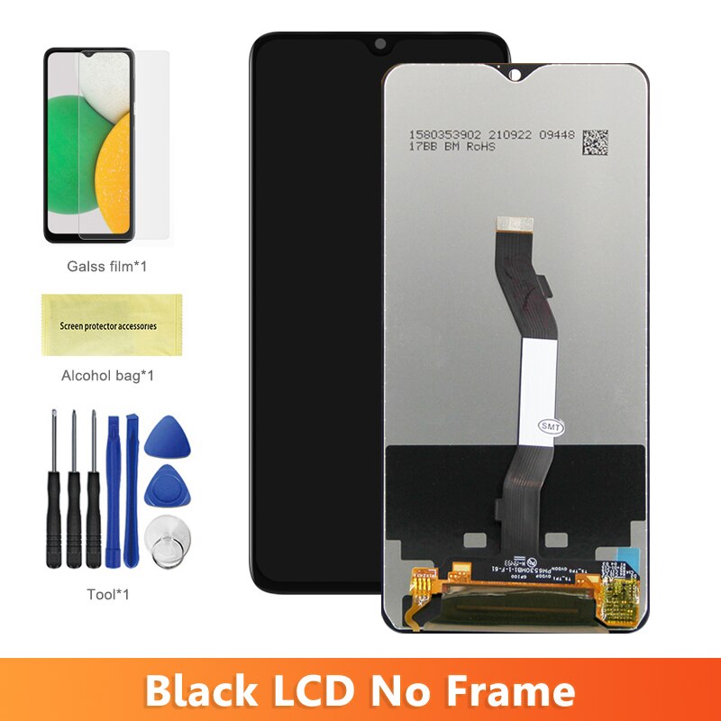 6.53'' Original Display with Frame for Xiaomi Redmi Note 8 Pro 2015105 M1906G7I Lcd Display + Touch Screen Digitizer Assembly