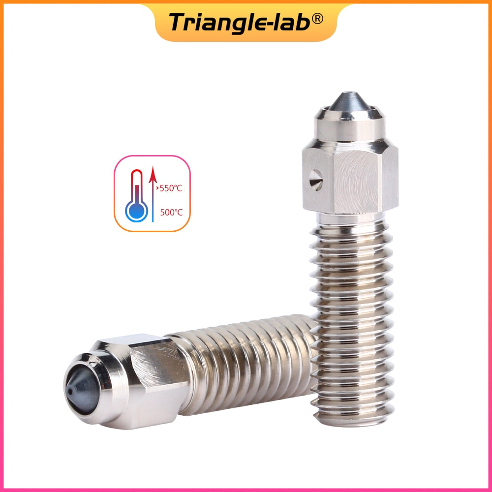 Trianglelab ZS K1 NOZZLE for CREALITY K1 K1 MAX Nozzle Hardened Steel PLATED COPPER High Temperature  Wear Resistant 3D Printer