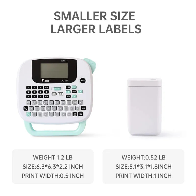 NiiMbot D101 Portable Pocket Label Maker Mini Wireless Inkless Label Printer for Phone Tablet Office Home Organization D11 Plus
