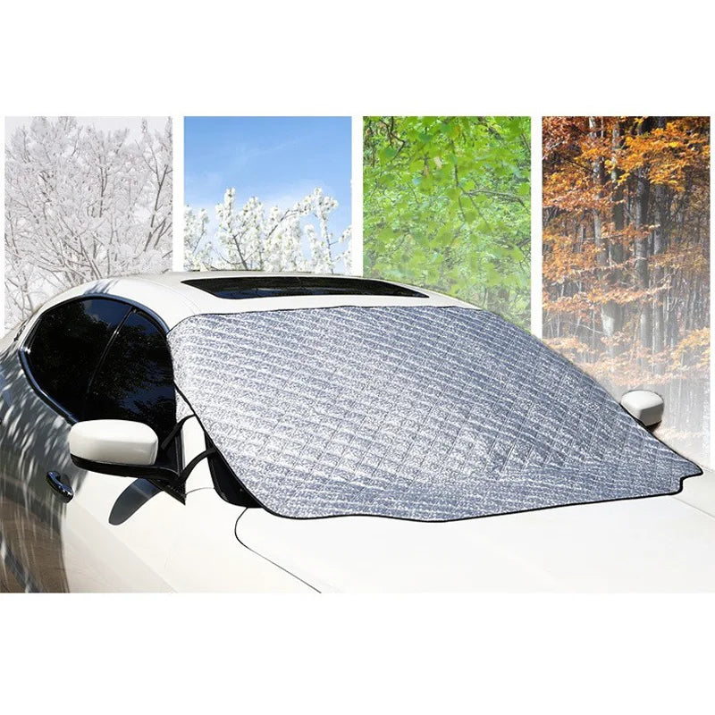 Magnetic Car Snow Ice Protector Window Windshield Sun Shade Front Rear Windshield Block Cover Visor Auto Exterior Accessories