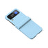 For Samsung Galaxy Z Flip3/4 5G Phone Case Macaron Color Silicone Foldable Soft-Touch Back Protective Cover for SamsungZ Flip3 4