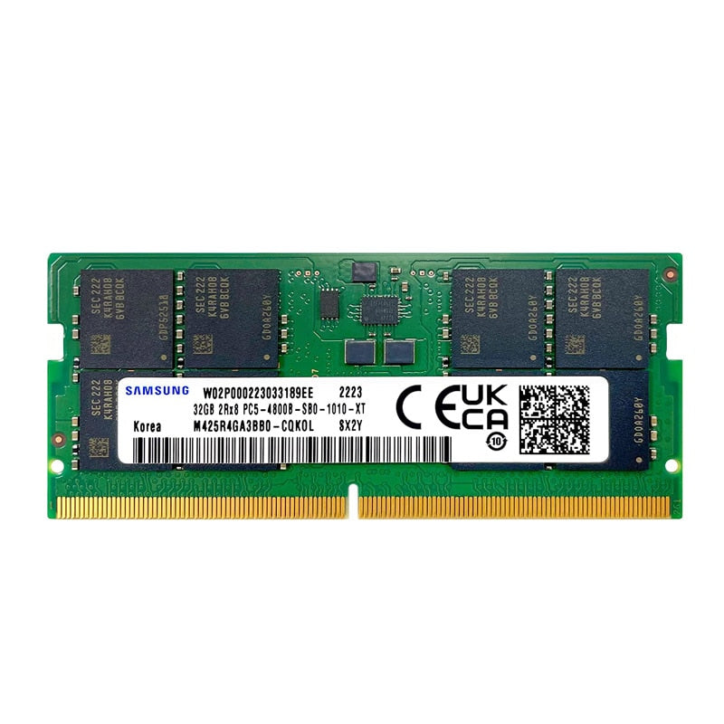 SAMSUNG DDR5 8GB 16GB 32GB 4800MHz 5600MHz Original SODIMM 1.1V 262 Pin Laptop Notebook RAM Memory Module