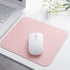 PU Leather Mouse Pad Anti-slip Office Accessories School Supplies Mouse Mat Solid Color Simple Waterproof Desk Set