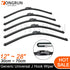 OEM Fit J Hook Universal Generic Front Wiper Blade Rubber 13" to 28" Car Windshield Windscreen Auto Accessories  18" 22" 24" 26"