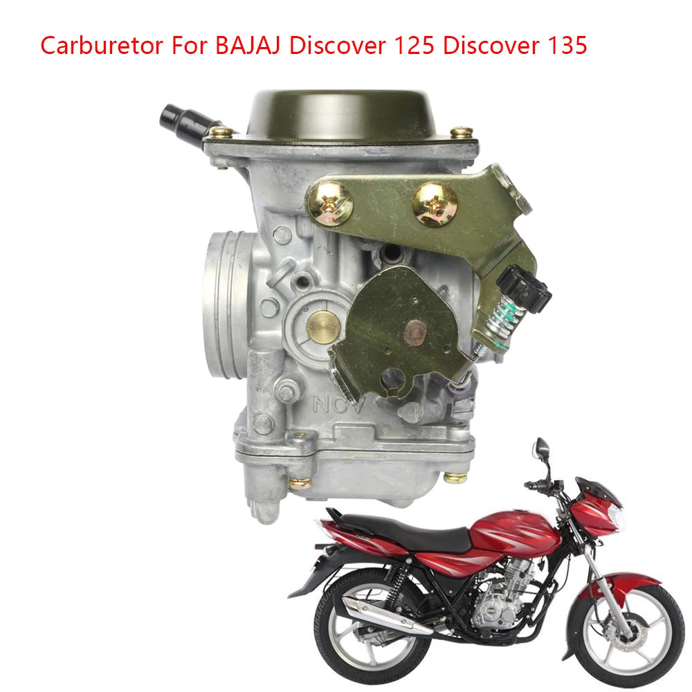 New Motorcycle Carburetor For BAJAJ Discover 125 Discover 135 Motorcycle Carburetor Carb Air Intake & Fuel Delivery Accessories