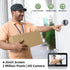 2.4G WiFi Video Doorbell with Camera 5000mAh Door Eye Camera Infrared Door Peephole Camera Video Intercom for Home